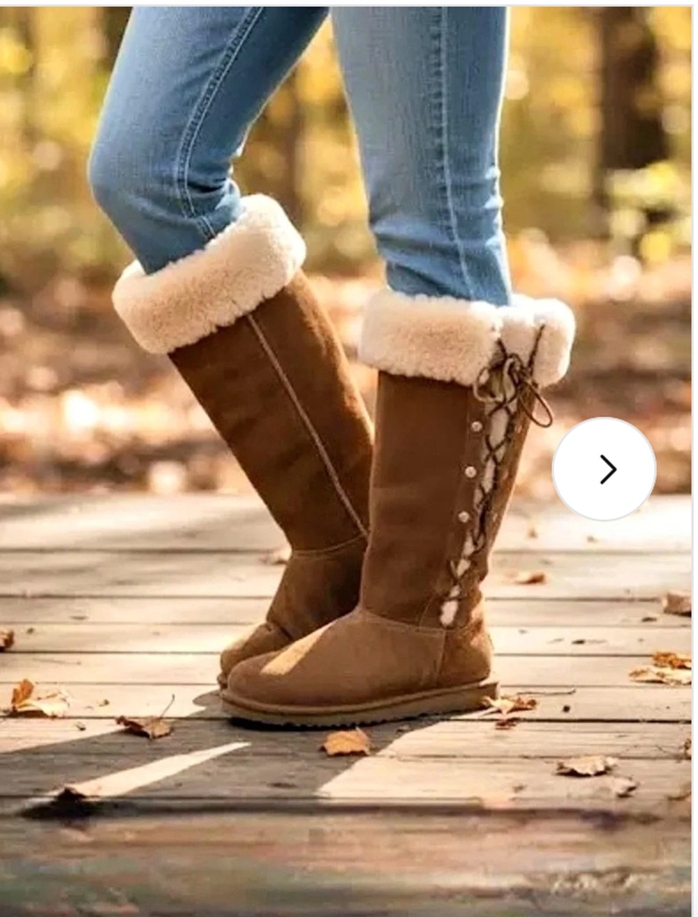 UGG Australia Upside Boot Humous Leather 5167 SIZE 6 (UGG100)